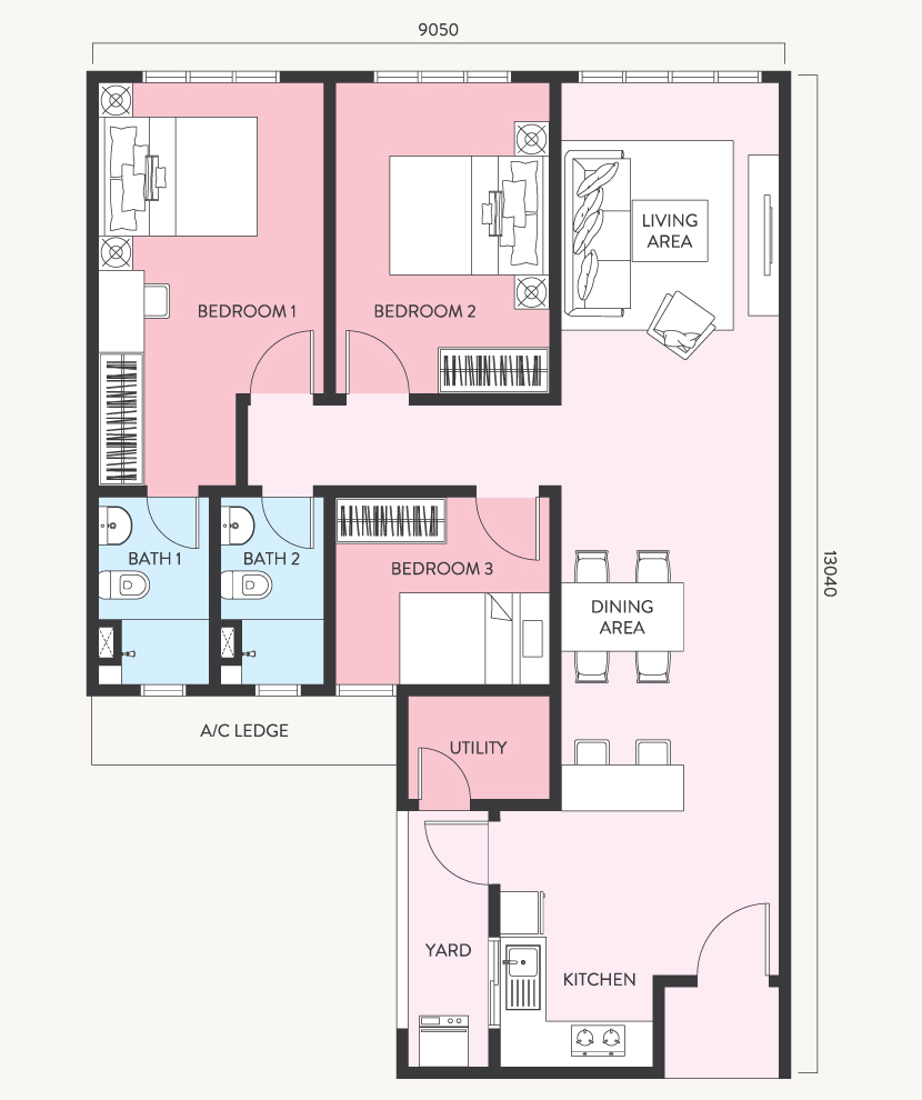 unit layout