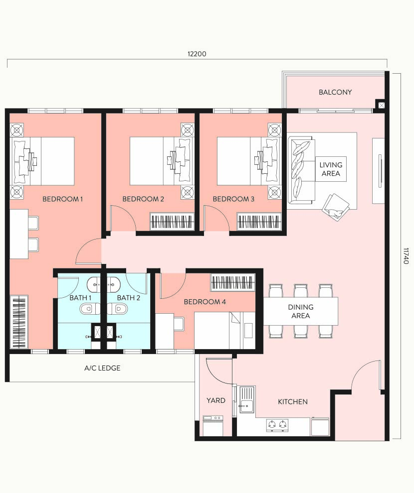 unit layout